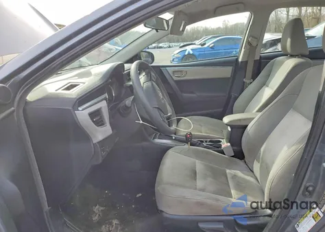 2014 Toyota Corolla Le из США, поврежденный, VIN 2T1BURHE7EC035858